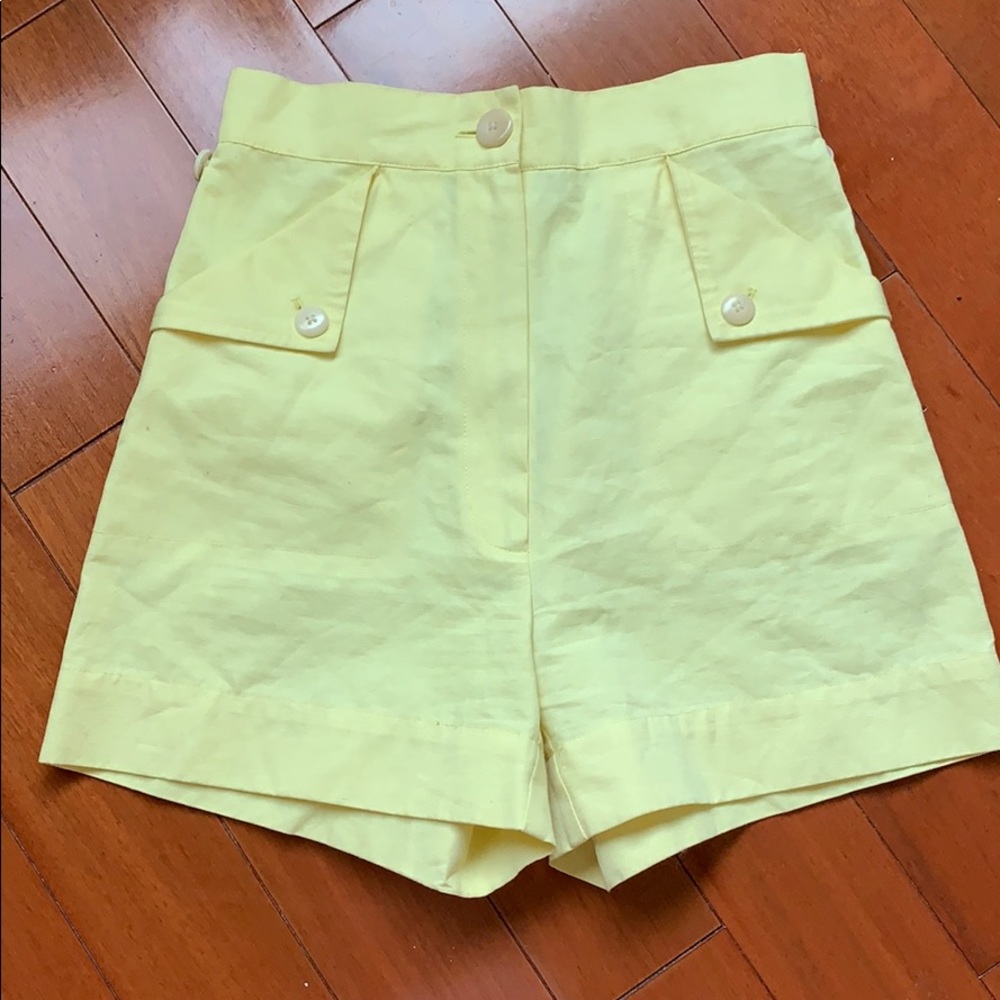 ilana kohn yellow short